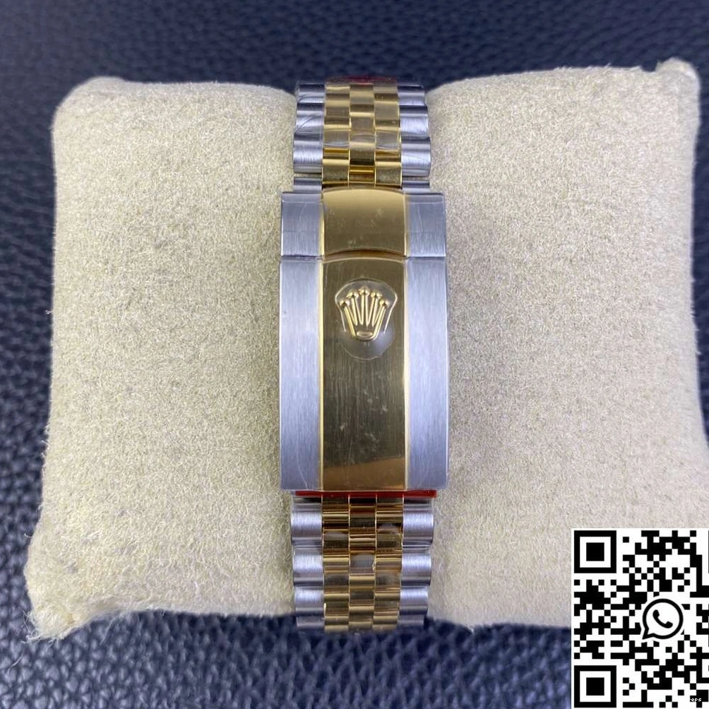 Hourmarker 36MM Diamond Silver Tone Dial Factory M126233 Rolex Datejust Two VS Motif 0426